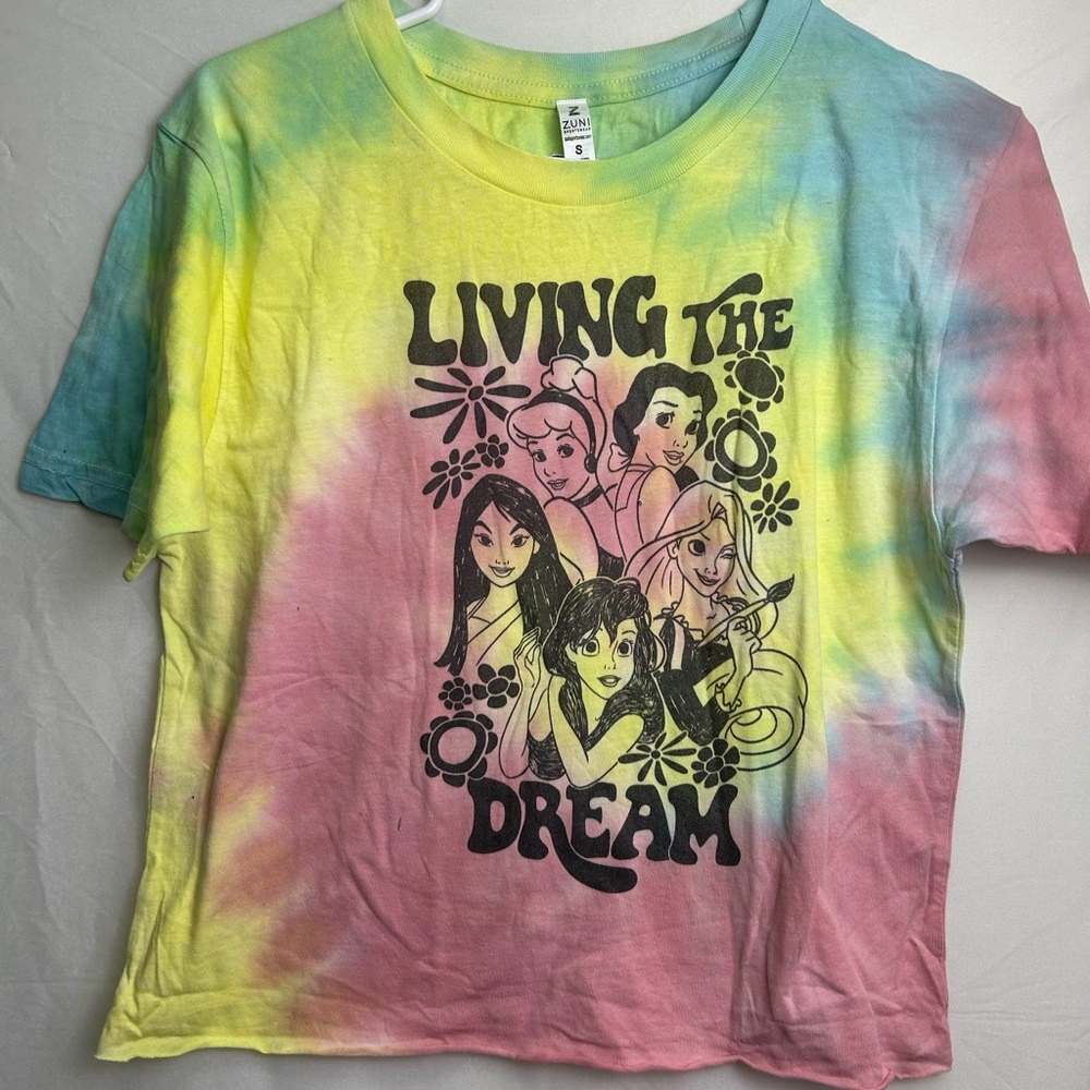 Disney Tie-Dye Princess Tee - Multicolor